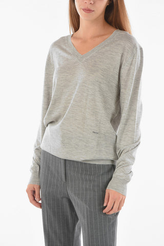 V Neck Cashmere Sweater