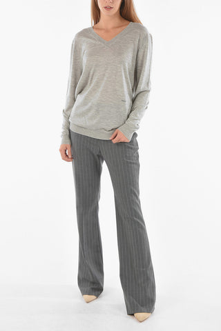 V Neck Cashmere Sweater