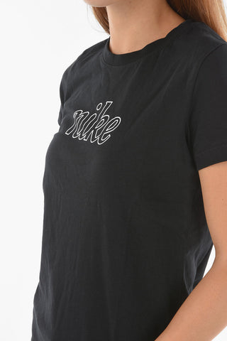 T-shirt con Stampa Logo