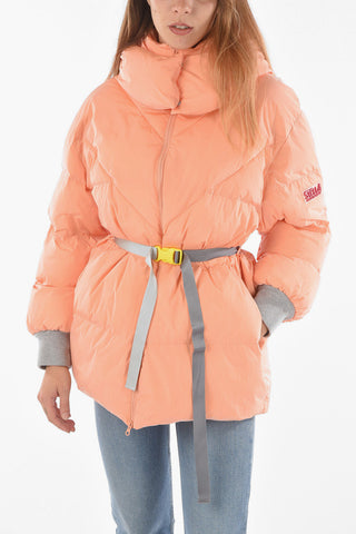 Padded KAYLA Puffer with Waist Belt