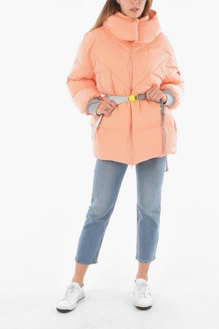Padded KAYLA Puffer with Waist Belt