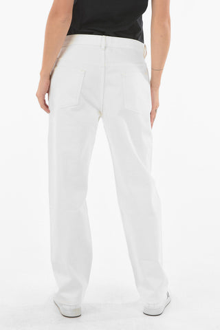 SUZANNE KOLLER Jeans 5 Tasche Straight Fit in Cotone Stretch