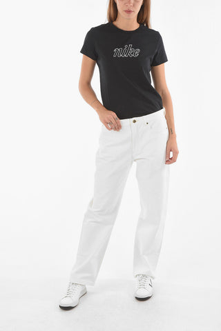 SUZANNE KOLLER Jeans 5 Tasche Straight Fit in Cotone Stretch