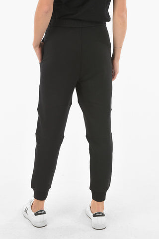 Flush Pocket Fleece Cotton Biker Joggers