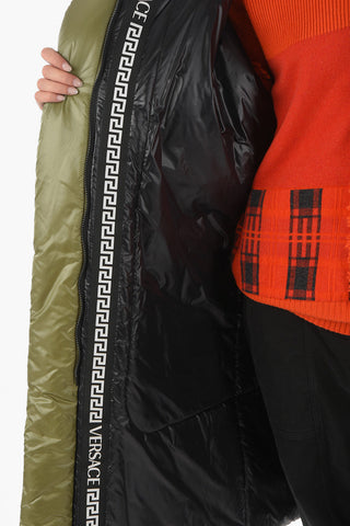 Removable Hood Belted Oversized Padded Jacket