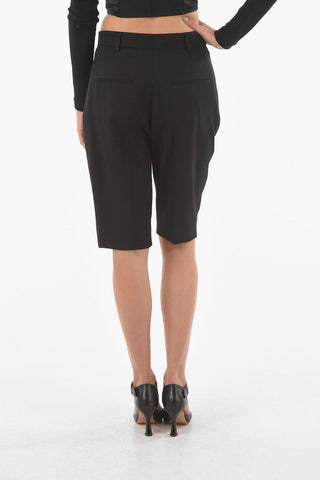 4 Pocket Belt Loop Virgin Wool Shorts