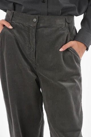 Belt Loop Corduroy Chino Pants