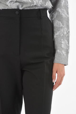 Pantaloni 4 Tasche in Lana Vergine Stretch