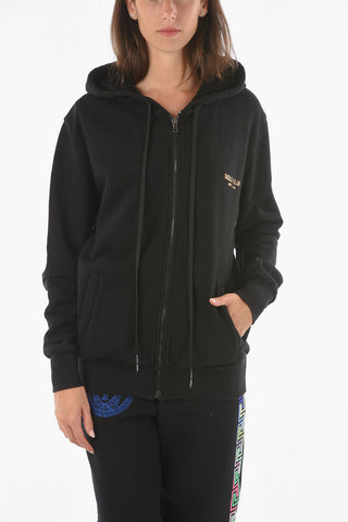 GOLD CLUB Felpa Oversized con Zip Frontale