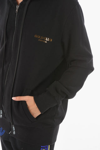 GOLD CLUB Felpa Oversized con Zip Frontale