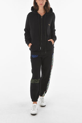 GOLD CLUB Felpa Oversized con Zip Frontale