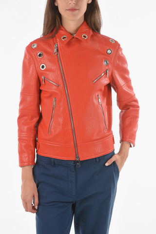 Giubbotto Biker BOYFIRENDS FIT In Pelle