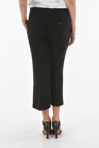 Side Zip CROPPED FLARED FIT Pants