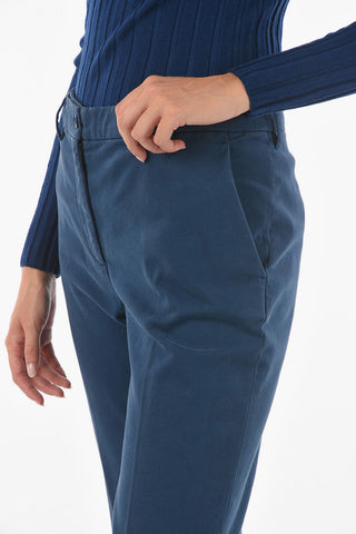 Belt Loop Stretch Cotton Chino Pants
