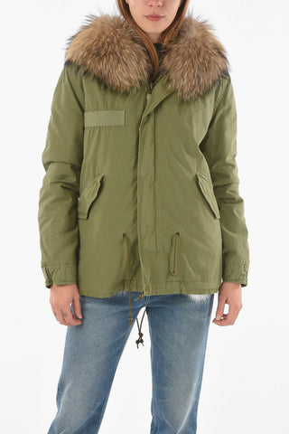 Real Fur ARMY Parka with Fox Fur Hood