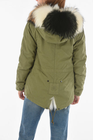 Real Fur ARMY Parka with Fox Fur Hood