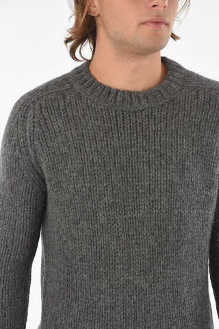 Crew Neck Alpaca Blend Pullover