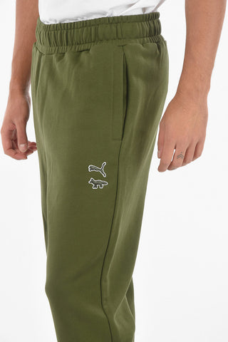 X PUMA Jogger Pants with Embroidered Logo Detail