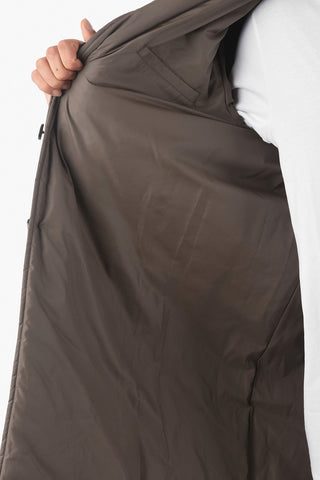 JUN TAKAHASHI MARKUS AKESSON Padded Coat With Maxi Print On The Back