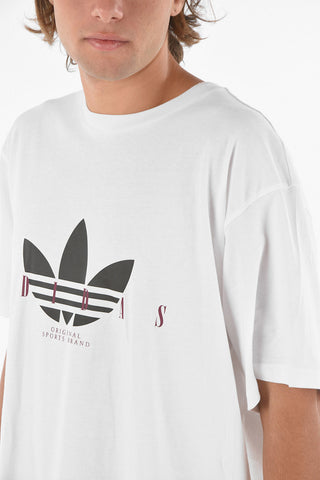 Maxi Printed Logo Back Crew-neck T-shirt