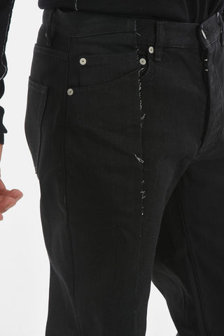 21cm Mid Waist Dark Wash Jeans