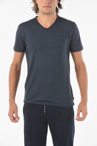V-neck Flamed Cotton ERALDO T-shirt