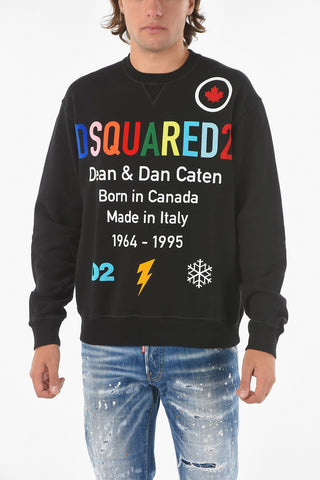 Crewneck Sweater COOL FIT With Logo Print