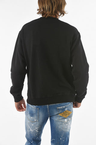 Crewneck Sweater COOL FIT With Logo Print