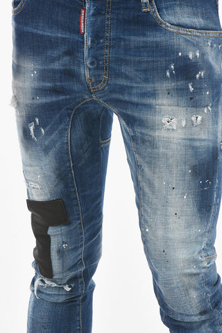 Jeans Effetto Vintage TIDY BIKER FIT Distressed 16 cm