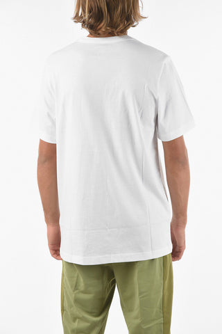 Printed Oversized Crew-Neck T-shirt