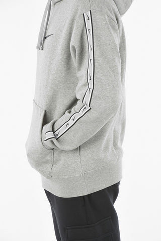 Brushed Cotton Hoodie with Maxi Pocket on The Front