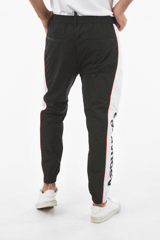 Joggers con Banda Laterale a Contrasto