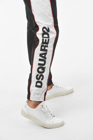 Joggers con Banda Laterale a Contrasto