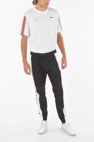 Joggers con Banda Laterale a Contrasto