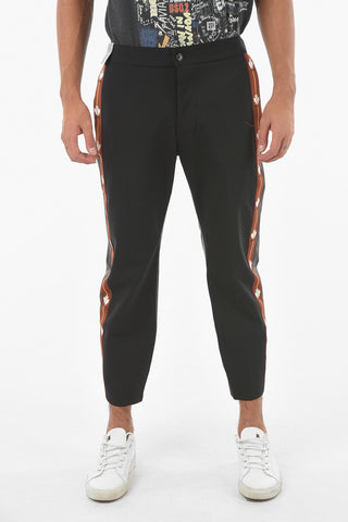 Logoed Constrasting Band HOCKEY FIT Pants