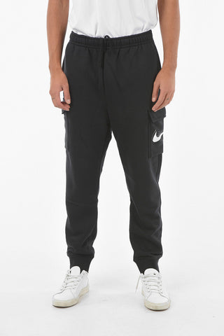 Brushed Cotton Cargo Joggers