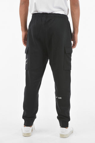 Brushed Cotton Cargo Joggers