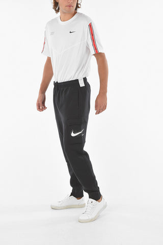 Brushed Cotton Cargo Joggers