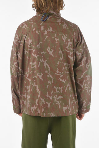 Camouflage Effect Safari Jacket with Logo