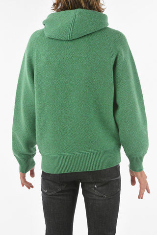 Maglione In Cashmere Con Cappuccio 