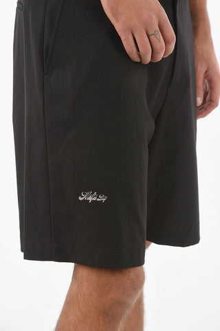 Belt Loops 4 Pockets Shorts
