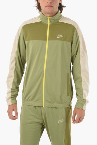 Set felpa e Joggers Bicolore con Zip a Contrasto