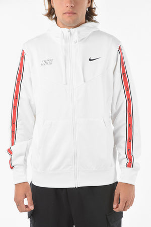 Sweatshirt mit zwei Taschen und seitlichem Logostreifen