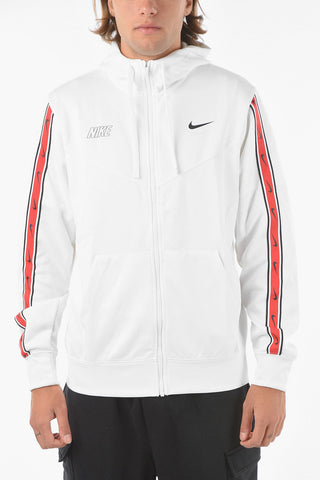 Sweatshirt mit zwei Taschen und seitlichem Logostreifen