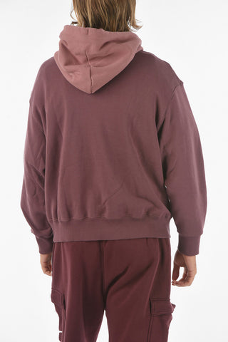 ALL STAR CHUCK TAYLOR Solid Hooded Sweatshirt with Large Patch Pocket