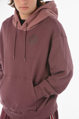 ALL STAR CHUCK TAYLOR Solid Hooded Sweatshirt with Large Patch Pocket
