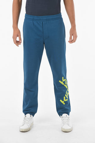 SPORT Logoed Fleece Cotton Joggers