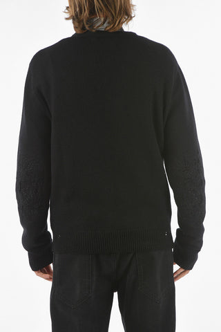 Heavy Cashmere Cardigan with V-Neck