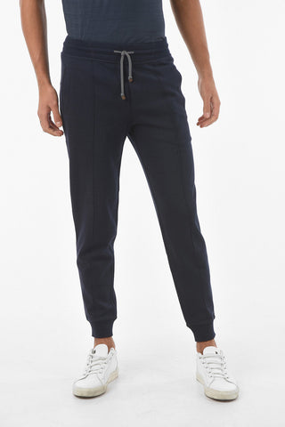 Flush Pocket Stretch Cotton Joggers
