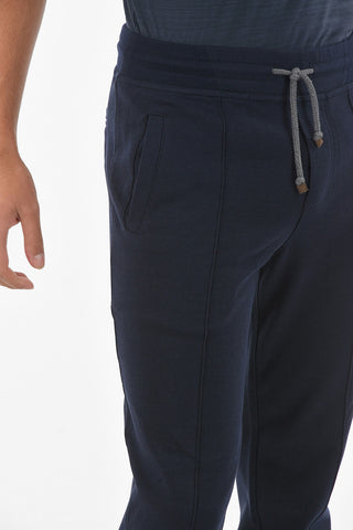 Flush Pocket Stretch Cotton Joggers